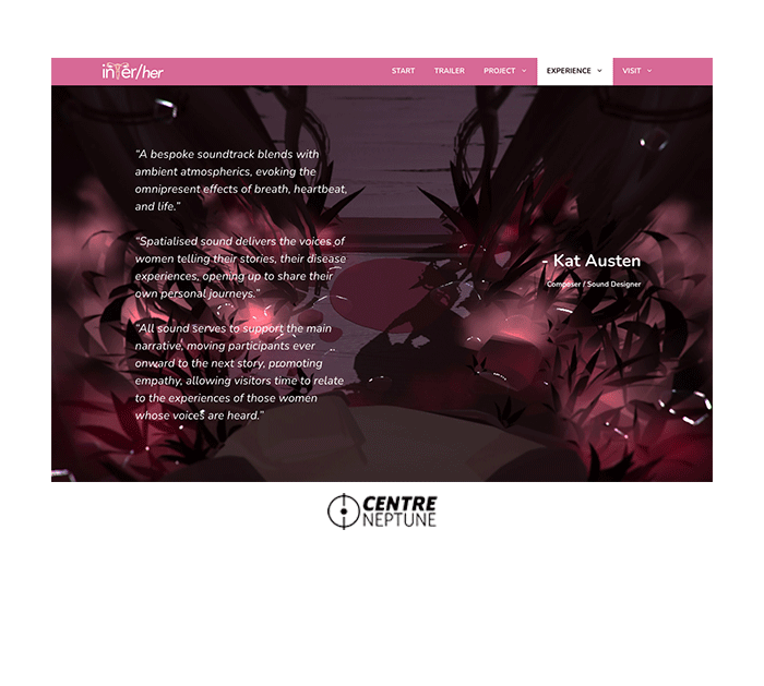 INTER/her Project | Website by Centre Neptune